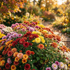 Premium Mixed Color Chrysanthemum Seeds - 50 Seeds