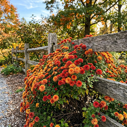 50 Premium Autumn Glory Chrysanthemum Seeds - Beautiful Garden Flowers for Planting