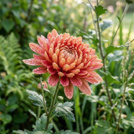 50 Premium Spoon Chrysanthemum Seeds - Beautiful Garden Flowers for Planting