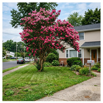 100 Crape Myrtle Seeds for Planting - Heirloom Crape Myrtle Flower Seeds for Home Garden