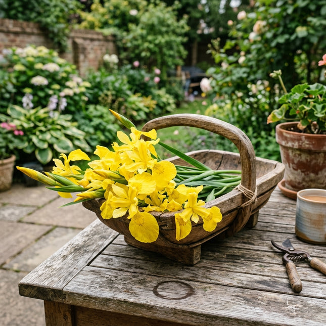 50 Dutch Yellow Iris Seeds for Planting - Variety for Home Gardening