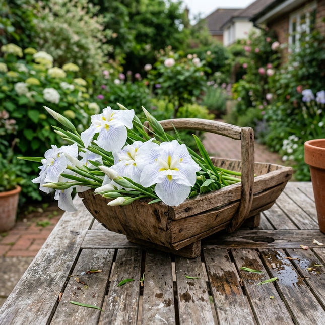 50 Japanese White Iris Seeds for Planting - Variety for Home Gardening