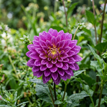 50 Premium Purple Chrysanthemum Seeds - Beautiful Garden Flowers for Planting