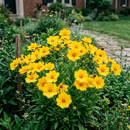 500 Yellow Coreopsis Seeds for Planting - Heirloom Yellow Coreopsis Flower Seeds for Home Garden