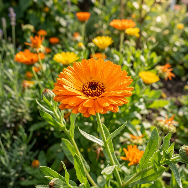 Orange Calendula Seeds - 50 Seeds