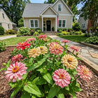 Striped Zinnia Seeds - 100 Seeds