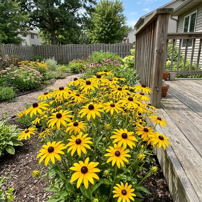300 Count Lemon Yellow Black Eyed Susan Seeds - for Garden Borders, Nature Inspired Landscape, Fast Growing