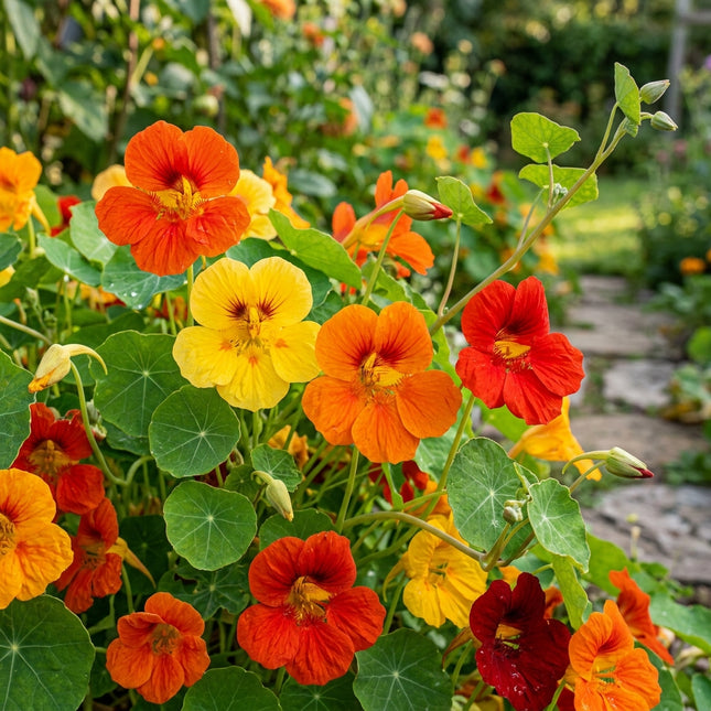 Mixed Nasturtium Seeds - 10 Seeds