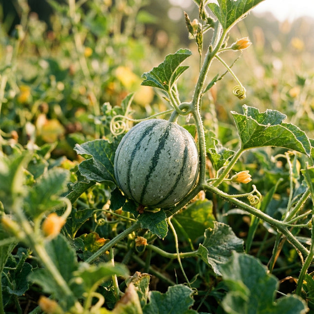 25 Charentais Melon Seeds for Planting - Premium Heirloom Charentais Melon Seeds for Home Garden