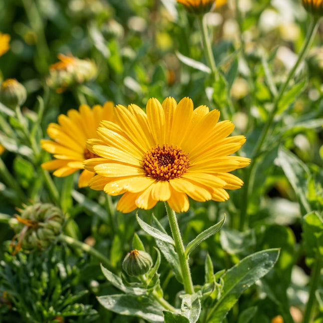 Yellow Calendula Seeds - 50 Seeds