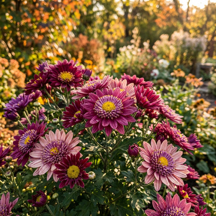 50 Premium Anemone Chrysanthemum Seeds - Beautiful Garden Flowers for Planting