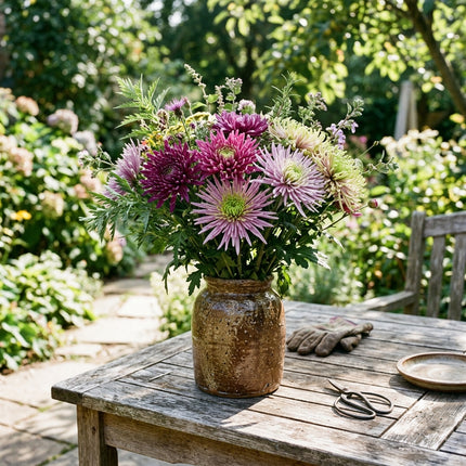 50 Premium Thistle Chrysanthemum Seeds - Beautiful Garden Flowers for Planting