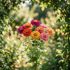 Zinnia Elegans Mixed Seeds - 100 Seeds