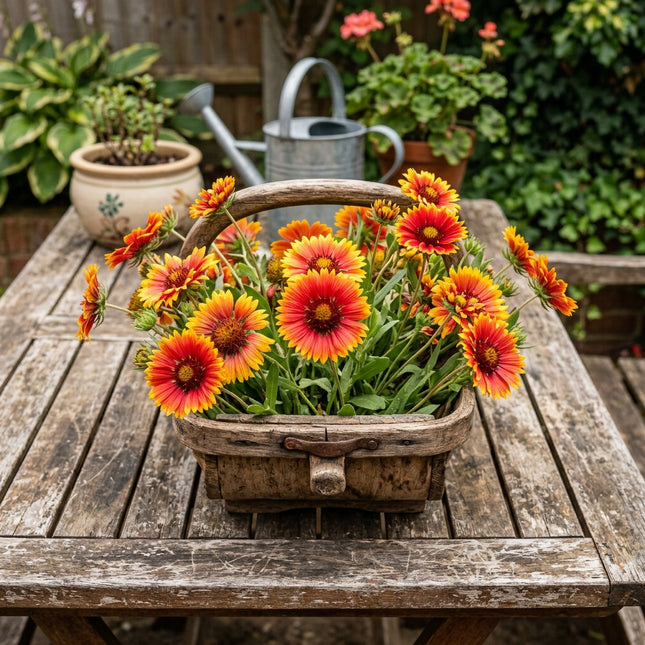 300 Gaillardia Seeds for Planting - Heirloom Gaillardia Flower Seeds for Home Garden