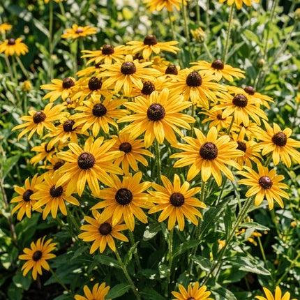 300 Classic Yellow Black Eyed Susan Seeds for Planting - Vibrant Heirloom Perennial Garden Floral Decor, Easy to Grow Outdoor Landscape Blooms, Beautiful Black Eyed Susan Plants