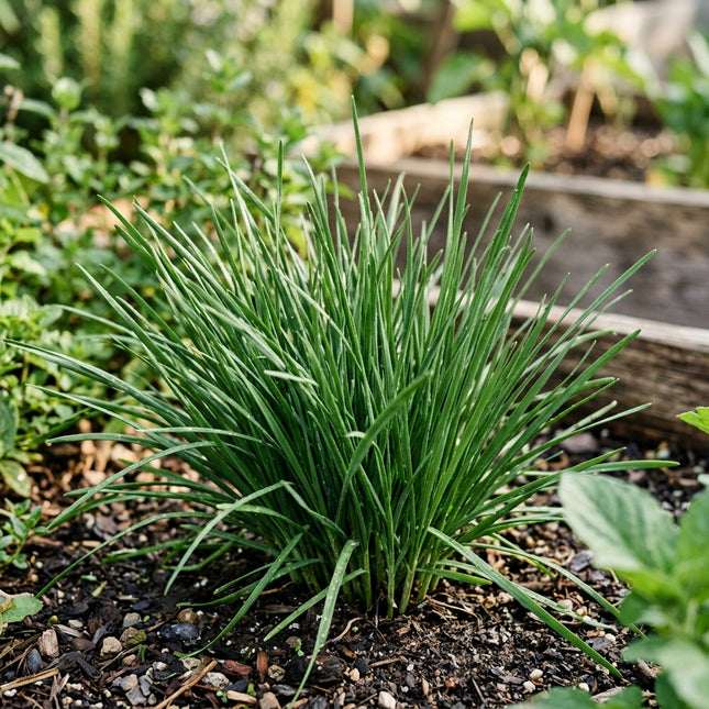 1000 Fine Leaf Garlic Chives Seeds for Planting - Premium Heirloom Fine Leaf Garlic Chives Seeds for Home Garden