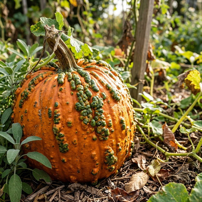 15 Warty Goblin Pumpkin Seeds for Planting - Premium Heirloom Warty Goblin Pumpkin Seeds for Home Garden