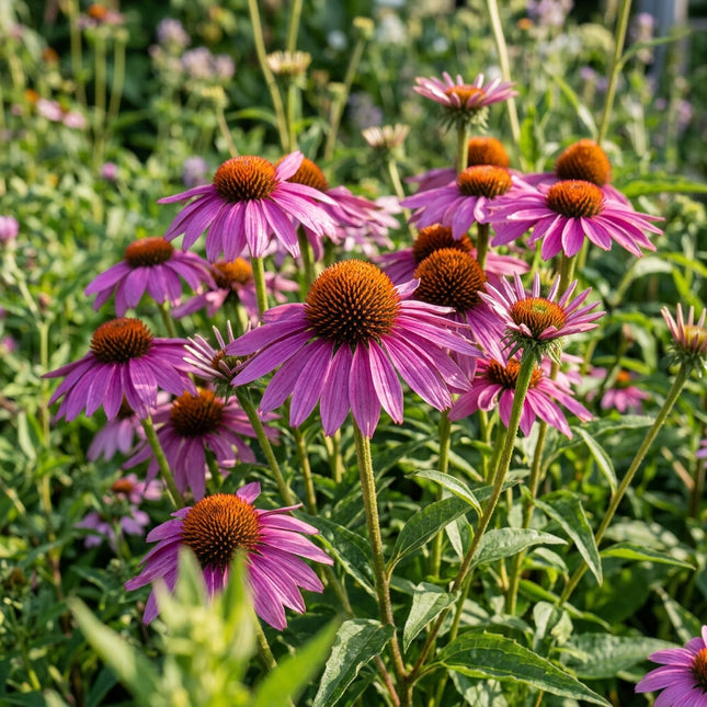 100 Purple Coneflower Seeds for Planting - Vibrant Heirloom Perennial Garden Floral Decor, Easy to Grow Outdoor Landscape Blooms, Beautiful Coneflower Plants