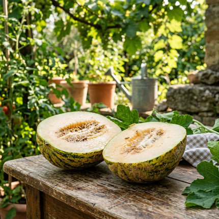 80 Striped Tiger Melon Seeds for Planting - Premium Heirloom Striped Tiger Melon Seeds for Home Garden