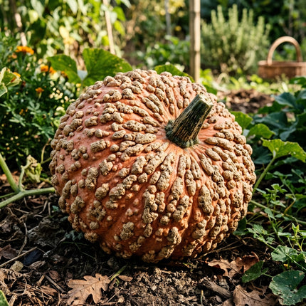 15 Peanut Pumpkin Seeds for Planting - Premium Heirloom Peanut Pumpkin Seeds for Home Garden