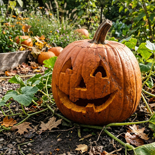 15 Jack O Lantern Pumpkin Seeds for Planting - Premium Heirloom Jack O Lantern Pumpkin Seeds for Home Garden