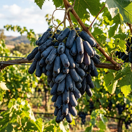 50 Sweet Sapphire Dark Blue Grape Seeds for Planting - Premium Sweet Sapphire Dark Blue Grape Seeds for Home Garden