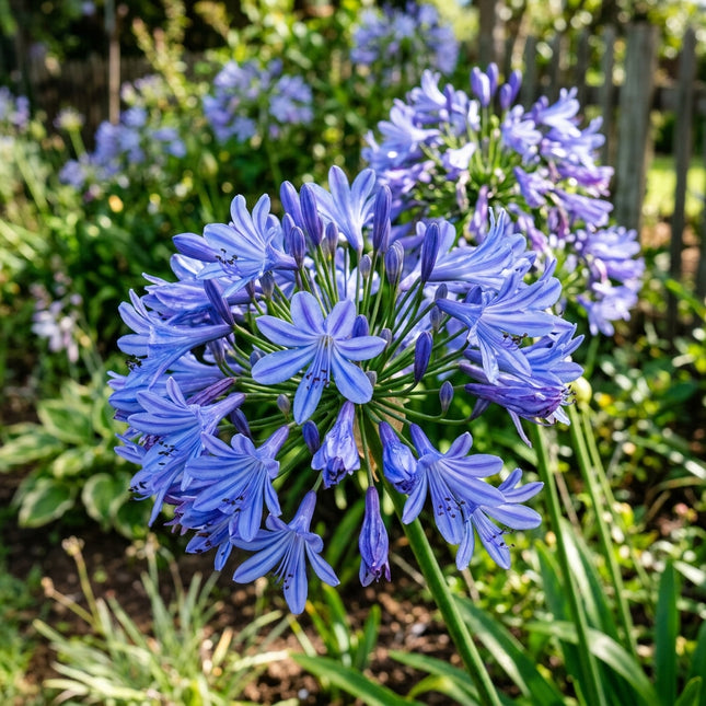 35 Blue African Lily Seeds for Planting - Premium Heirloom Blue African Lily Seeds for Home Garden