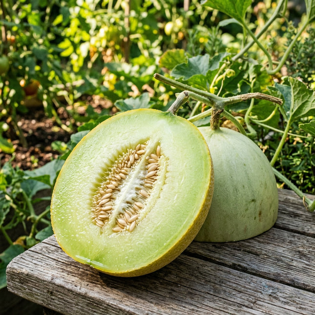 80 Honeydew Melon Seeds for Planting - Premium Heirloom Honeydew Melon Seeds for Home Garden