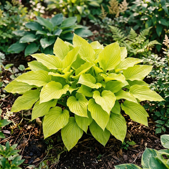 50 Golden Hosta Seeds for Planting - Beautiful Garden Plants - Easy to Grow