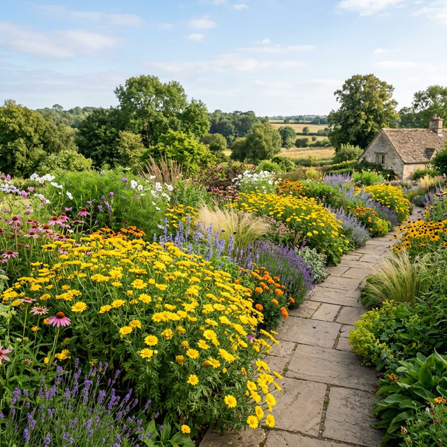 Yellow Garland Chrysanthemum Seeds - 100 Seeds