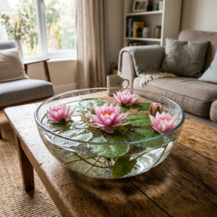 10 Pink Bowl Lotus Seeds for Planting - Premium Indoor Aquatic Micro Lotus Seeds for Water Bowls and Ponds