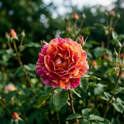 50 Premium Mixed Color Rose Seeds - Beautiful Garden Flowers for Planting