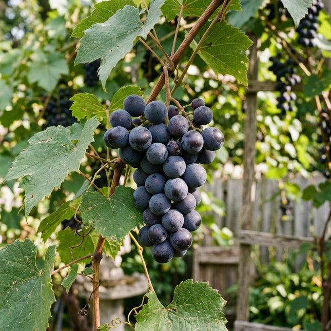 30 Concord Purple Grape Vine Seeds for Planting - Heirloom Seed Blend for Home Garden