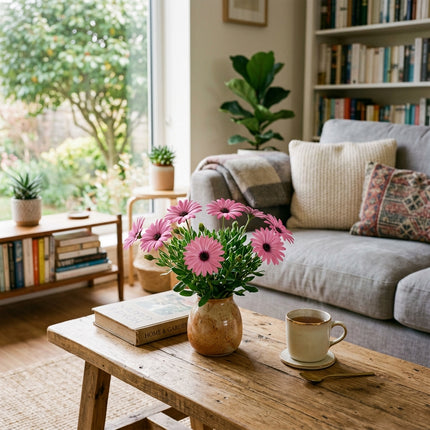 50 Soft Pink South African Marigold Seeds for Planting - Elegant Osteospermum - Beautiful Daisy-like Cut Flowers