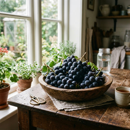 50 Kyoho Giant Black Grape Seeds for Planting - Premium Kyoho Giant Black Grape Seeds for Home Garden