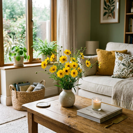 100 Golden Yellow Coreopsis Seeds for Planting - Vibrant Heirloom Perennial Garden Floral Decor, Easy to Grow Outdoor Landscape Blooms, Beautiful Coreopsis Plants