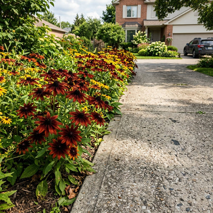 300 Count Mahogany Black Eyed Susan Seeds - Premium Heirloom Seeds, for Home Garden, Beautiful Perennial Flowers