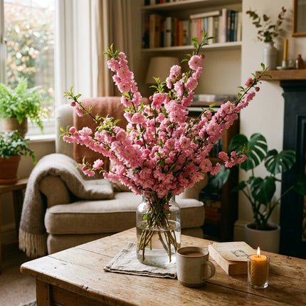 Spectacular 10 Flowering Almond Flower Seeds, Rose - Drought Tolerant, Nature Inspired Landscape, Beginner Friendly Planting
