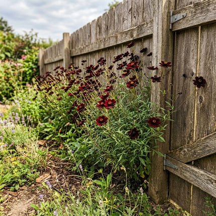 100 Count Chocolate Cosmos Seeds - Premium Heirloom Seeds, Nature Inspired Landscape, Vibrant Floral Display