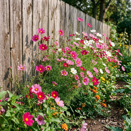 100 Seashell Cosmos Seeds Nature Inspired Landscape - Beginner Friendly Planting, Fast Growing