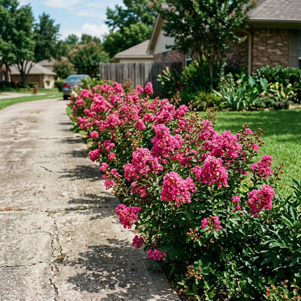 100 Count Dwarf Pink Crape Myrtle Seeds - for Garden Borders, for Home Garden, Vibrant Floral Display