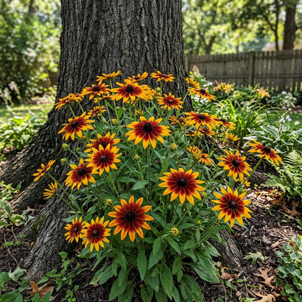 300 Bicolor Gold Black Eyed Susan Seeds Easy to Grow - for Garden Borders, Fast Growing