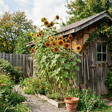 100 Autumn Beauty Sunflower Seeds for Home Garden - Premium Heirloom Seeds, Fast Growing