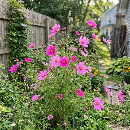 100 Pink Cosmos Seeds for Planting - Premium Heirloom Pink Cosmos Seeds for Home Garden Blooms