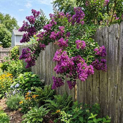 100 Count Giant Purple Crape Myrtle Seeds - Beginner Friendly Planting, Easy to Grow, Vibrant Floral Display