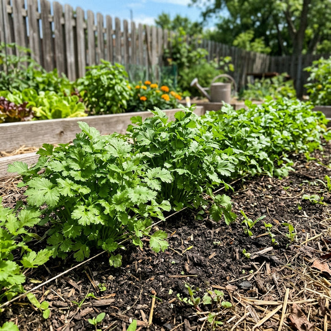 1000 Calypso Cilantro Seeds - Bulky Extremely Bolt Resistant Herb Seeds