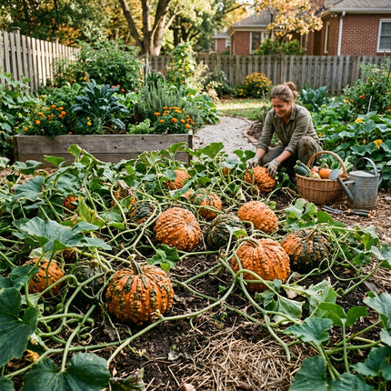 15 Warty Goblin Pumpkin Seeds for Planting - Premium Heirloom Warty Goblin Pumpkin Seeds for Home Garden