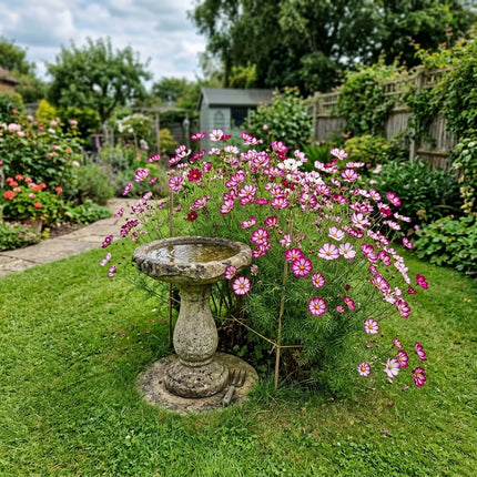 100 Count Picotee Cosmos Seeds - for Garden Borders, for Home Garden, Fast Growing