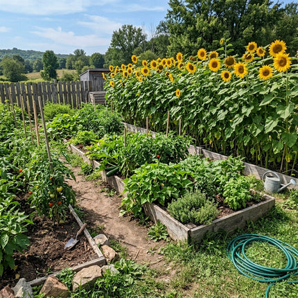 100 Count Giant Yellow Sunflower Seeds - Long Lasting Patio Blooms, for Planting, Cut Flower Arrangements