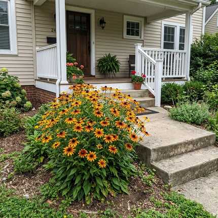 Spectacular 300 Black Eyed Susan Flower Seeds, Rust - Fast Growing, for Planting, Beginner Friendly Planting